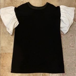 Gracia black & white dress